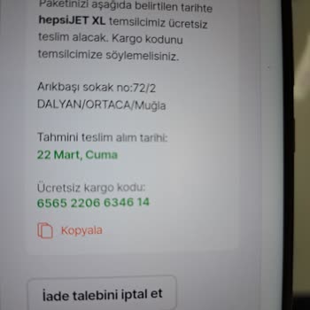 hepsiJET Hepsiburada İade Almamak İçin Bin Takla Atıyor