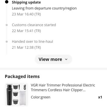 Aliexpress Ürünü Teslim Almadan Onayladım