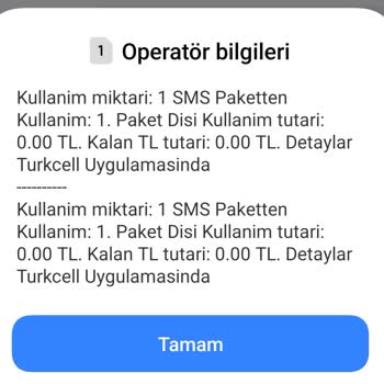 Turkcell Birden Fazla SMS Gönderilme Sorunu