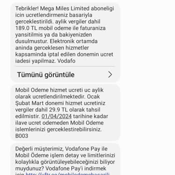 Acil Mobiotv Habersiz Abonelik Yapmış. Para İadesi İstiyorum