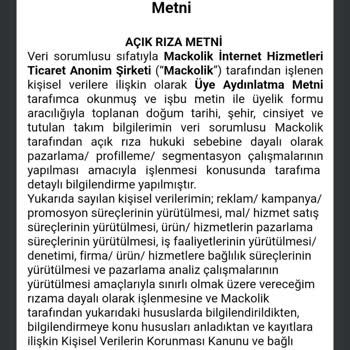 Mackolik Hesap Açamama