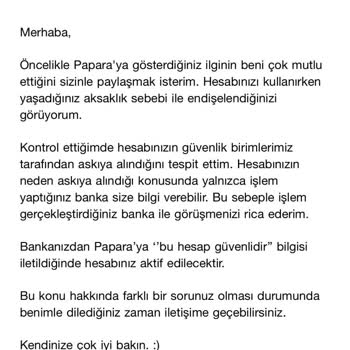 Akbank Güvenlik Ekibi Güvenlik Bildirimi