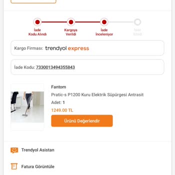 Trendyol İadem Talebim Satıcı Tarafından Gerçekleştirilmiyor