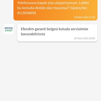 Trendyol Ayıplı Üründe İade Hakkımı Kullandırmadı