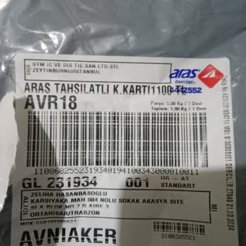 SYM İç ve Dış Ticaret Kapıda Ödemeli Kargo Hayal Kırıklığı