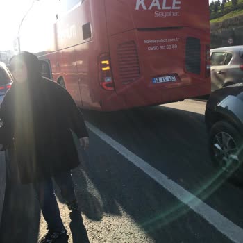 Kale Seyahat Uzun Yol Otobüsü Kaza Yapmamıza Sebep Oldu!