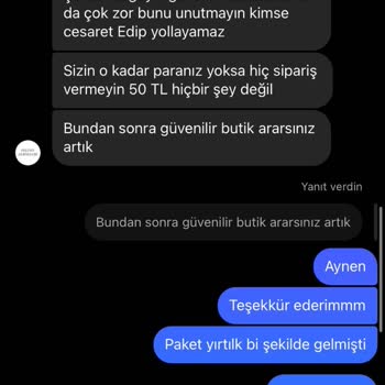 Pelinin Elbiseleri (İnstagram) Diksiyon, Kötü Satıcı, Aşağılama, Fazla Ücret Alımı