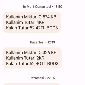 Vodafone Kuruş Kesintisi Ve Sorunumun Çözüme Ulaşmaması