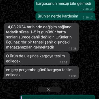 Koray Spor Siparişim 20 Gündür Kargolanmıyor Ve Para İadem Yapılmıyor