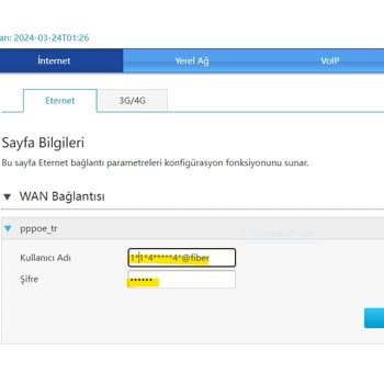 Superonline Fiber Kullanıcı Adı Ve Şifre Vermemesi