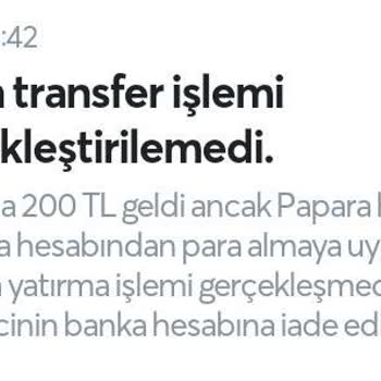 Papara Sözleşmeli Hesaba Geçiş Yapamıyorum