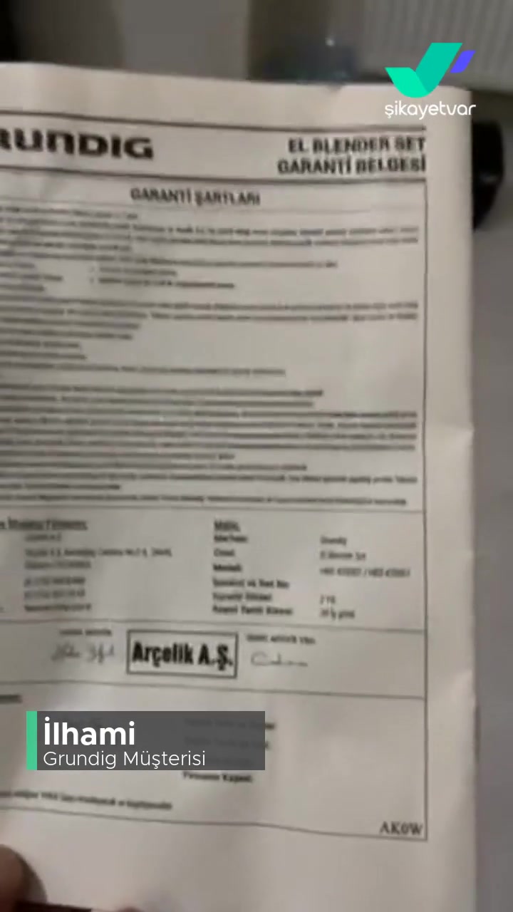 Grundig  Blender Seti, Parçası Hbs 425001 Parçalayıcı Sorunu videonun kapak resmi