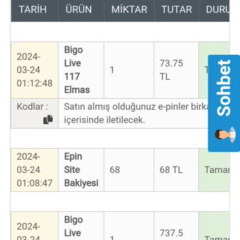 epin.com.tr Epin.com Stokta Var Dediği Halde Parasını Aldığı Ürünü Stokta Yok Diy