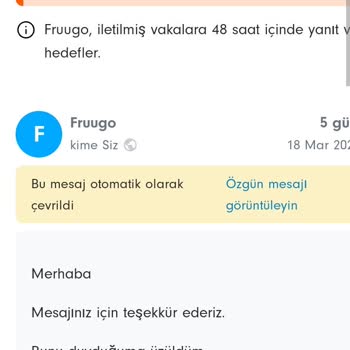Fruugo Uzun Bekleyiş Sonrası Kayıp Ürün Ve Fahiş Ücret!