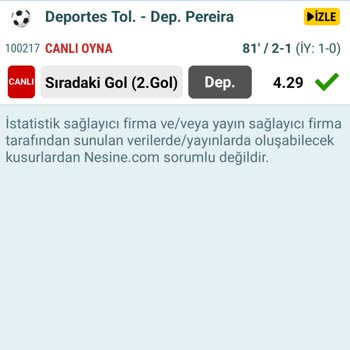 Nesine Kupon Kazancımın Tam Olarak Ödenmemesi