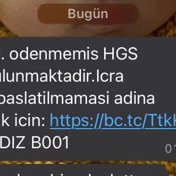 HGS Borcu Adına İcra