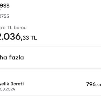 Akbank Axess Kredi Kartı Üyelik Ücreti