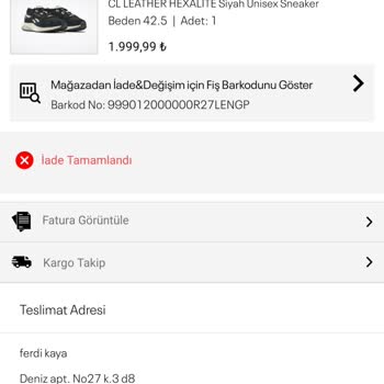 Reebok Artık Pişmanlıksın. En Sevdiğim Markadan Sevilmeyen Hareket