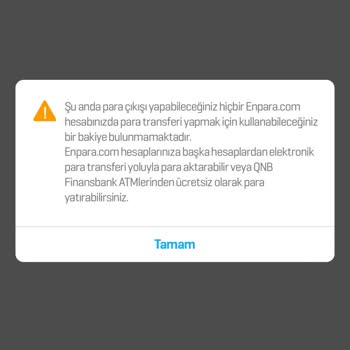 Enpara.com Para Transfer Blokesi Kaldırılsın Artık