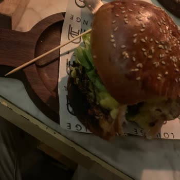 Bazlamalounge 2 Saatlik Hamburger