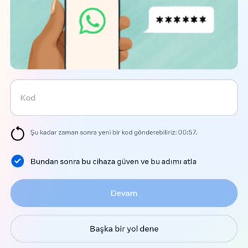 Facebook Kod Gelmiyor