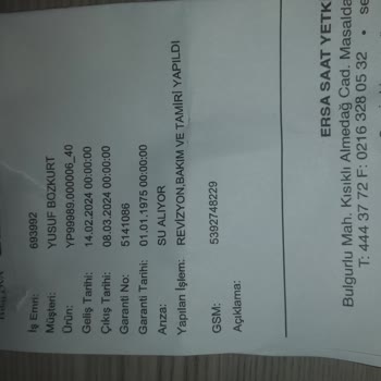 İsviçre Saat İlgisizliği Casio Saat Su Alıyor