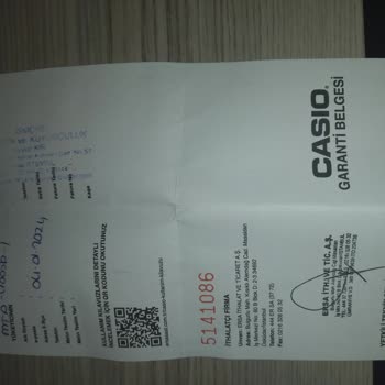 İsviçre Saat İlgisizliği Casio Saat Su Alıyor