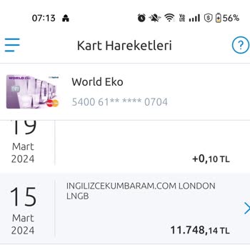 Yapı Kredi Ödemede Fazladan Para Kesip Slipi Normal Gösteriyor.