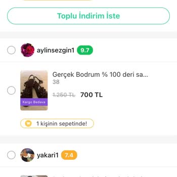 Dolap Uygulamasına Tepki Gösterin