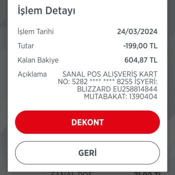 Ziraat Bankası Blizzard Entertainment Adlı Site Benden Habersiz Para Çekmiş.