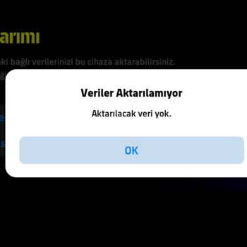 Efootball 24 Mobile "Aktarılacak Veri Yok" Hatası