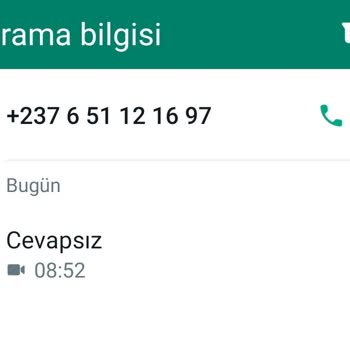 WhatsApp Güvenlik Ve Şikayet Bilgisidir.