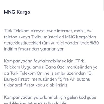 Türk Telekom Ve MNG Kargo İndirim Yalanı!