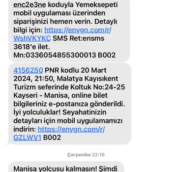 Enuygun.com Dan Aldığım Kayısı Kent Otobüs Bileti Para İadesi Yapılma