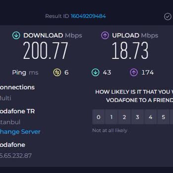 Vodafone Fiber Bağlantı Sorunu