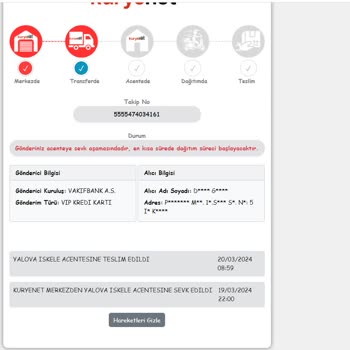 VakıfBank Kredi Kartım Adresime Gelmiyor