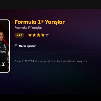 TOD Tv Tod Formula-1 Parayı Öde Ama İçerik Nerede!
