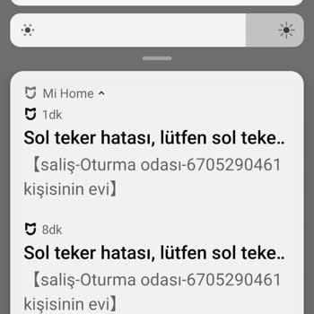 Xiaomi S10t Vacuum Sol Tekerlek Hatası