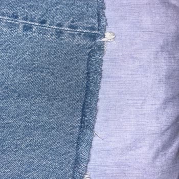 Mavi Kesik Paça Pantolonun Her Yıkamada Daha Fazla Sökülmesi