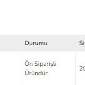 Spigen Türkiye Ön Siparişli Ürün Sorunu