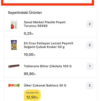 Migros Sanal Market'te Yaşanan Teslimat Sorunu