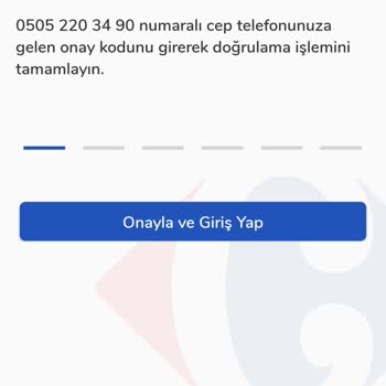 Carrefour SA Üyelik Onay Mesajı Gelmiyor