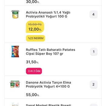 Migros Yanlış Ve Eksik Ürün Gönderildi