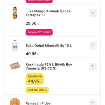 Migros Yanlış Ve Eksik Ürün Gönderildi