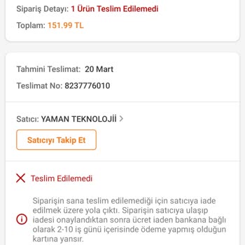 Aras Kargo Teslim Edilemedi Hikayesi