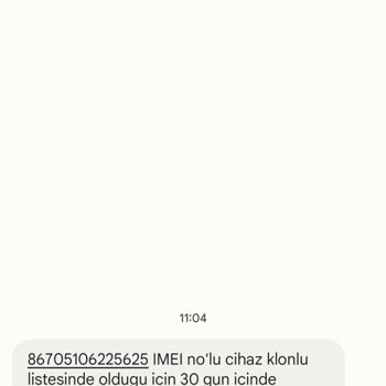 Xiaomi Yetkili Servis (Evofone) IMEI Numarası Klonlu