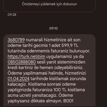 TurkNet Gelen Fatura Hakkında Detaylı Bilgi Almak İstiyorum
