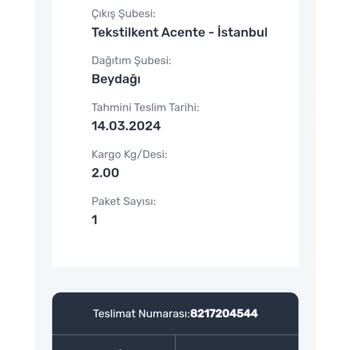 Sürat Kargo 15 Gündür Kargo Bekliyorum