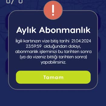 BURULAŞ Bursakart Abonmanım Yenilenmiyor