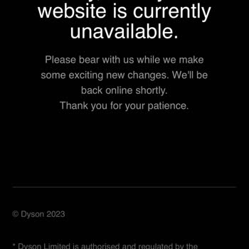 Dyson Web Sitesi Ödeme Adımında Sorun